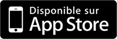 Disponible sur l'App-store Apple