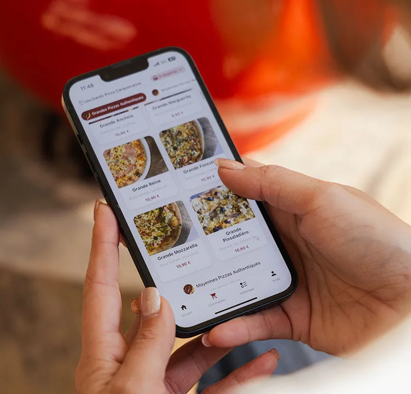 Lou gardo - application de commande en ligne